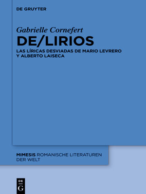 cover image of De/lirios